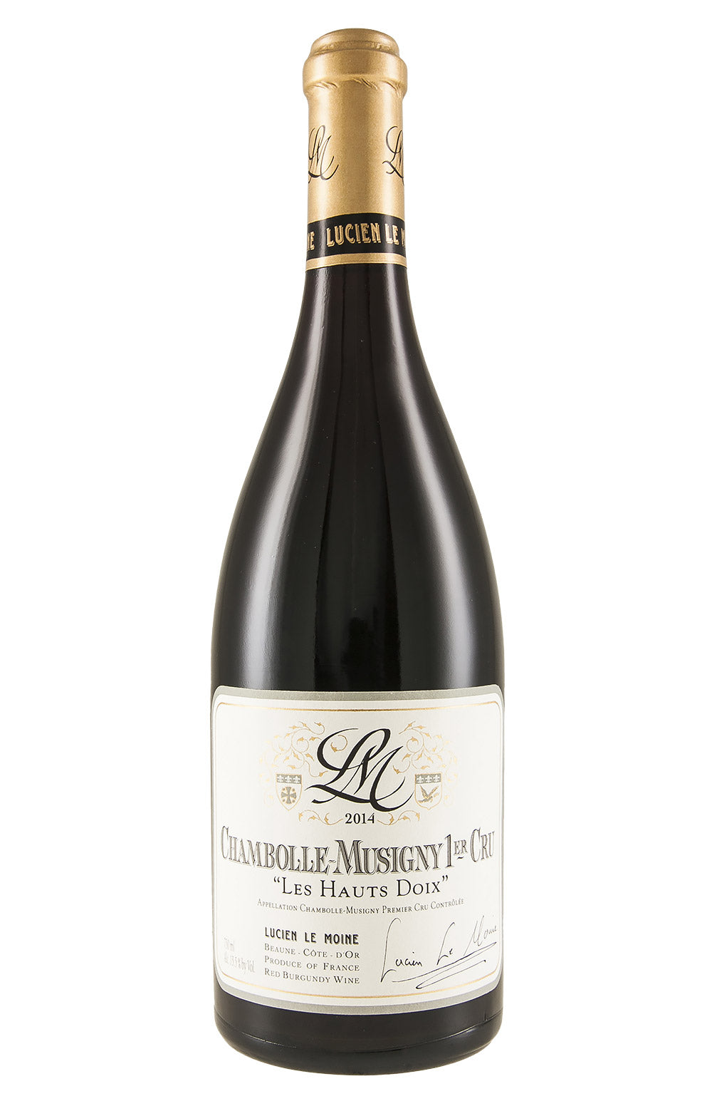 Chambolle Musigny Les Hauts Doix Lucien Le Moine 2014