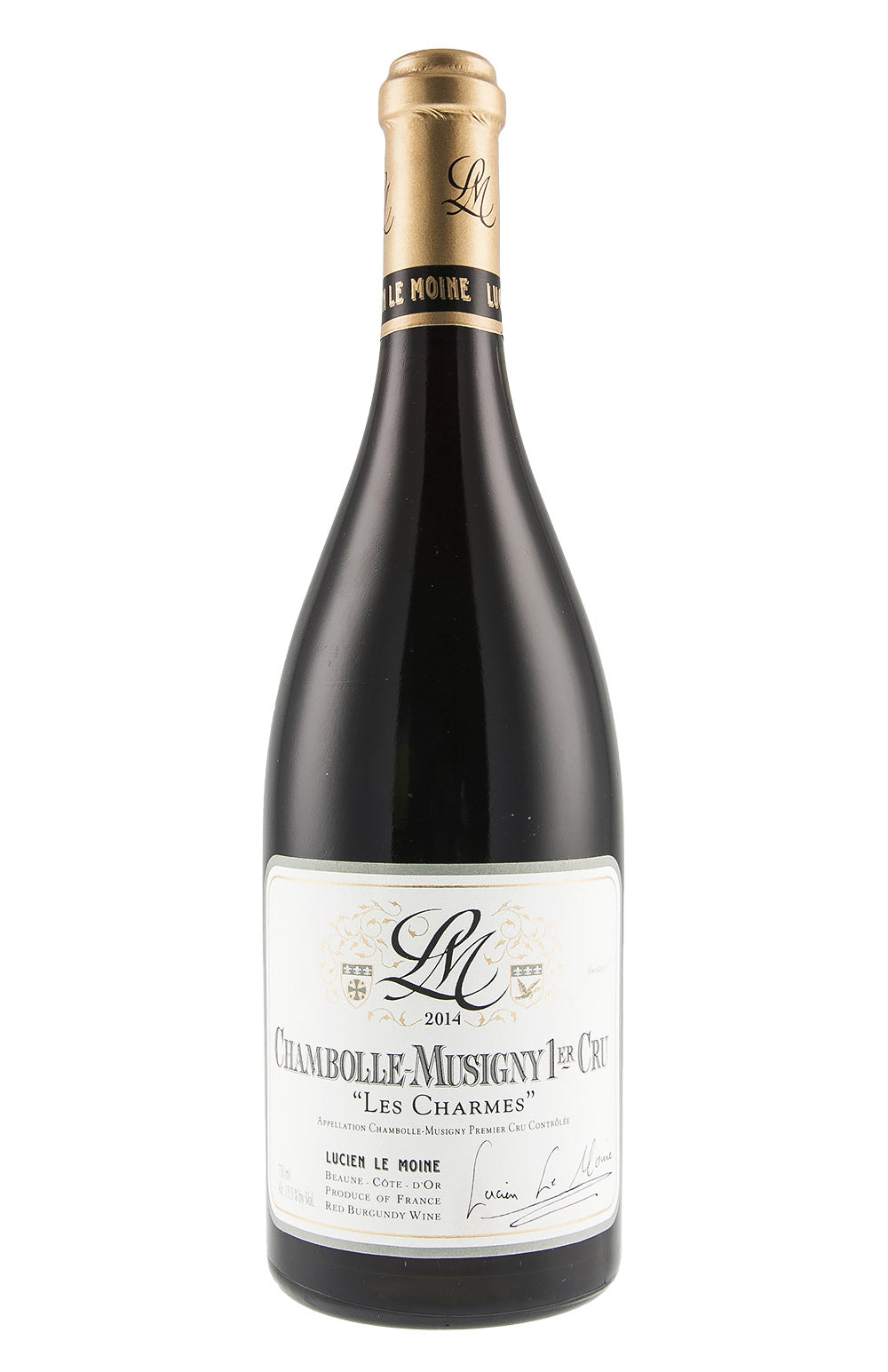 Chambolle Musigny Charmes Lucien Le Moine 2014