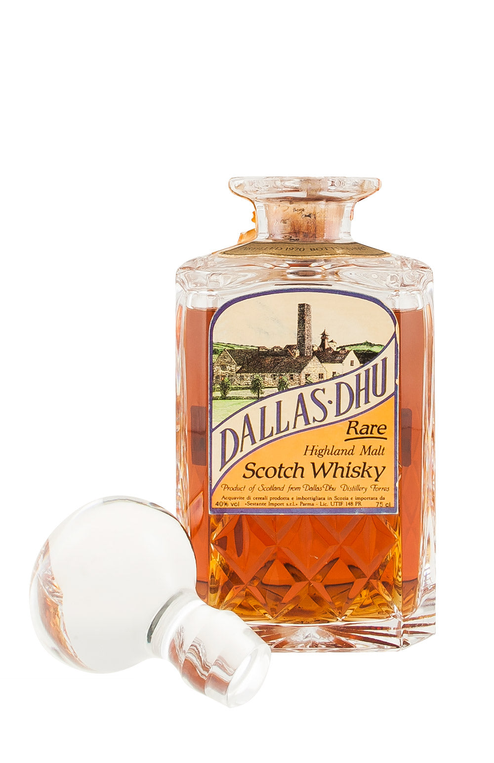 Dallas Dhu Decanter 1970