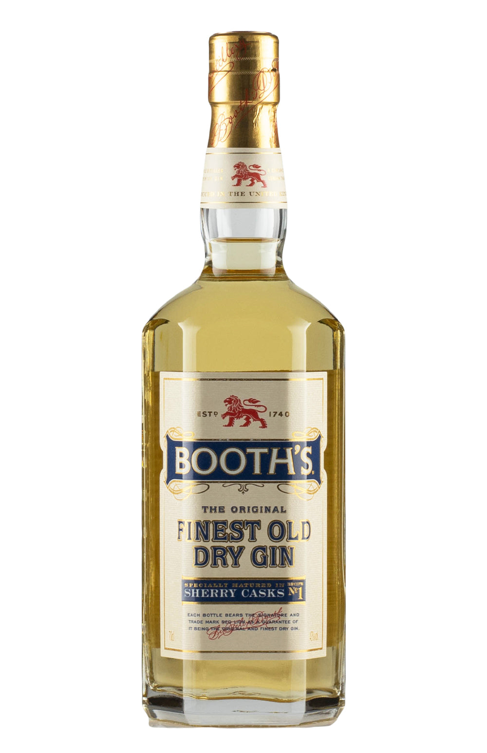 Booth`s Cask Rested Gin