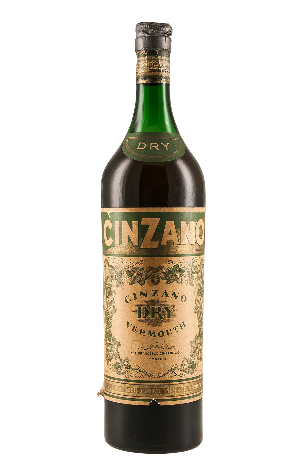 Cinzano Dry Vermouth c. 1960s 300cl