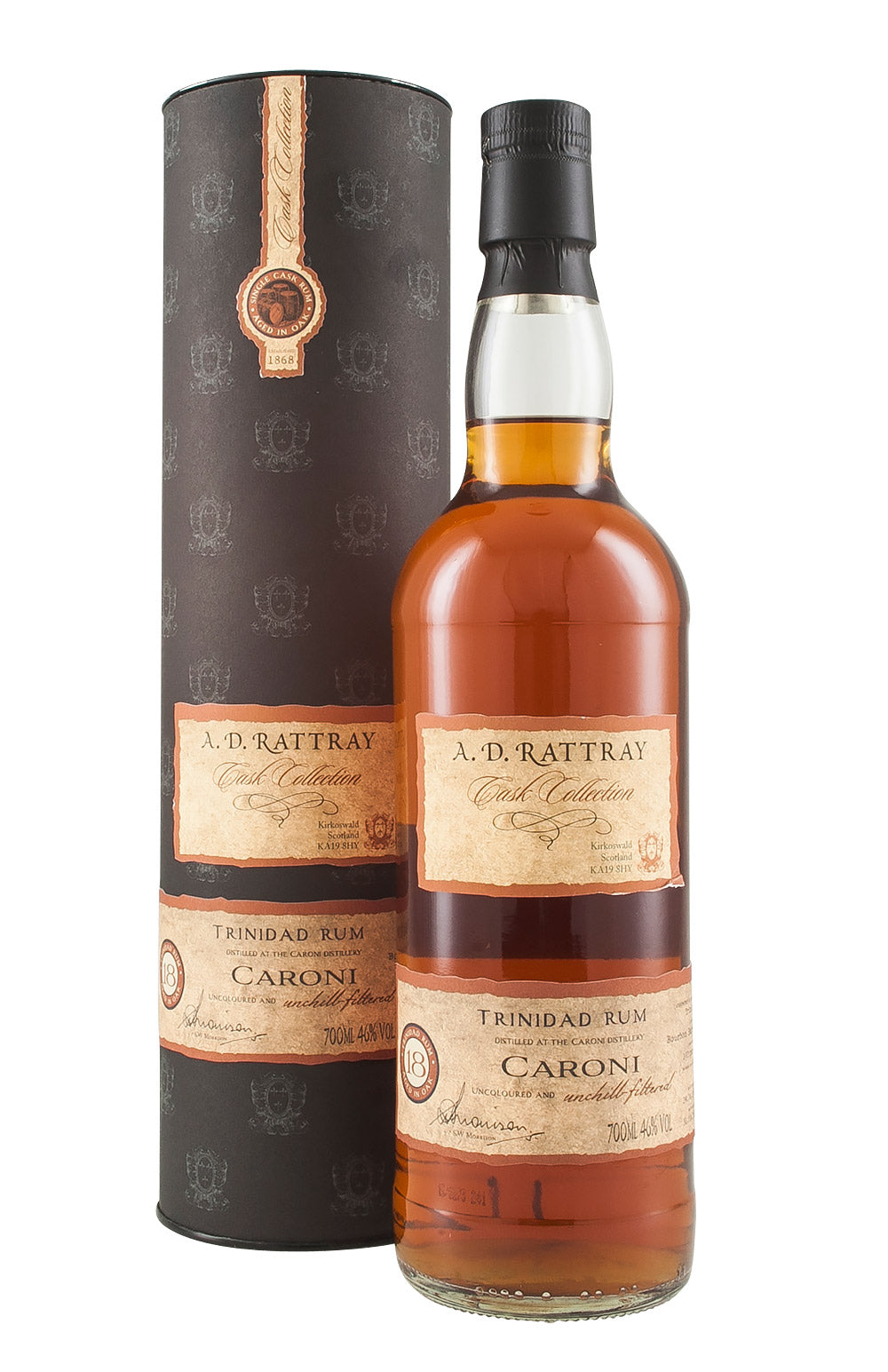 A D Rattray Caroni 18 Year Old 1997