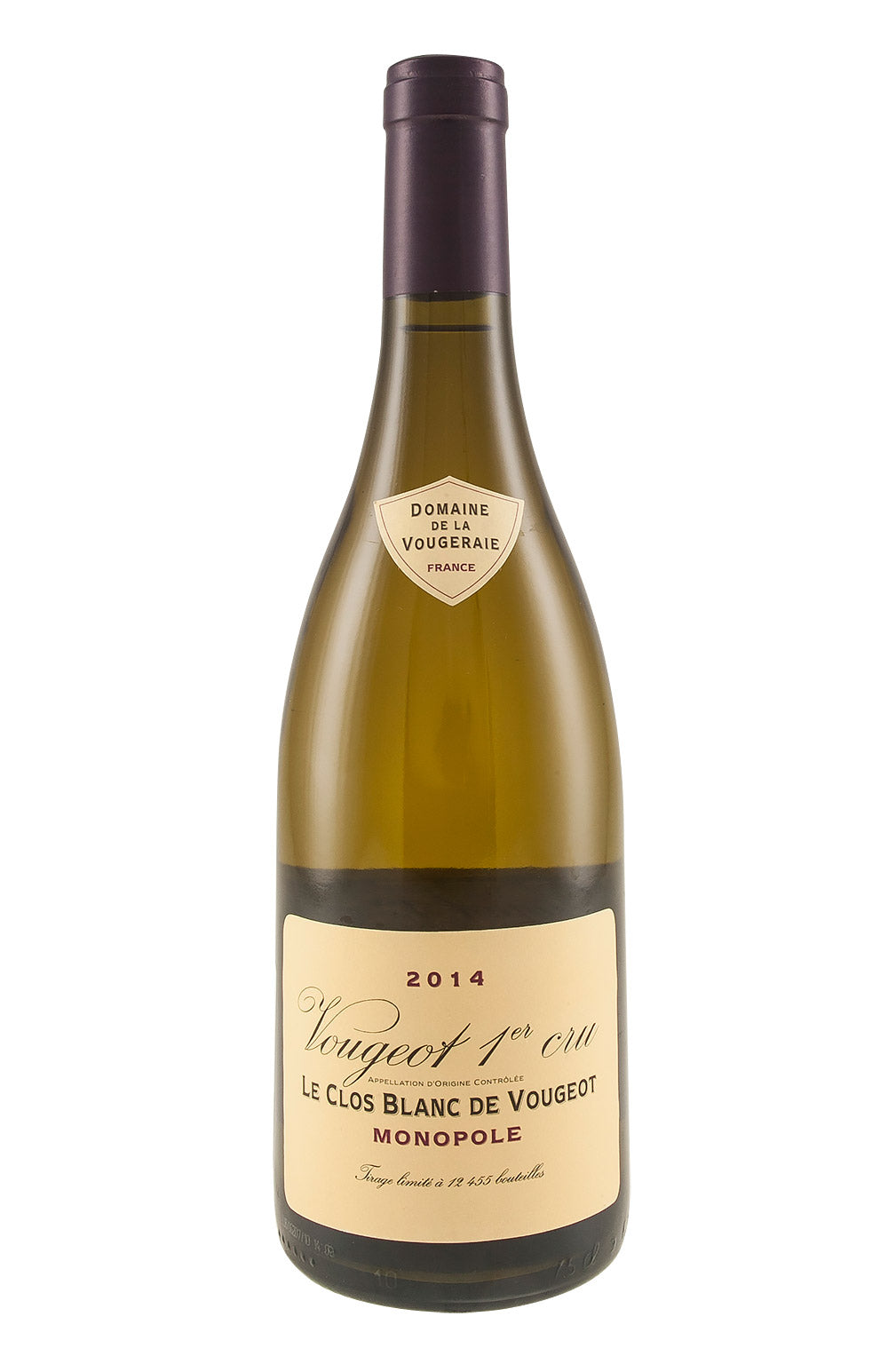 Vougeot Le Clos Blanc de Vougeot Vougeraie 2014