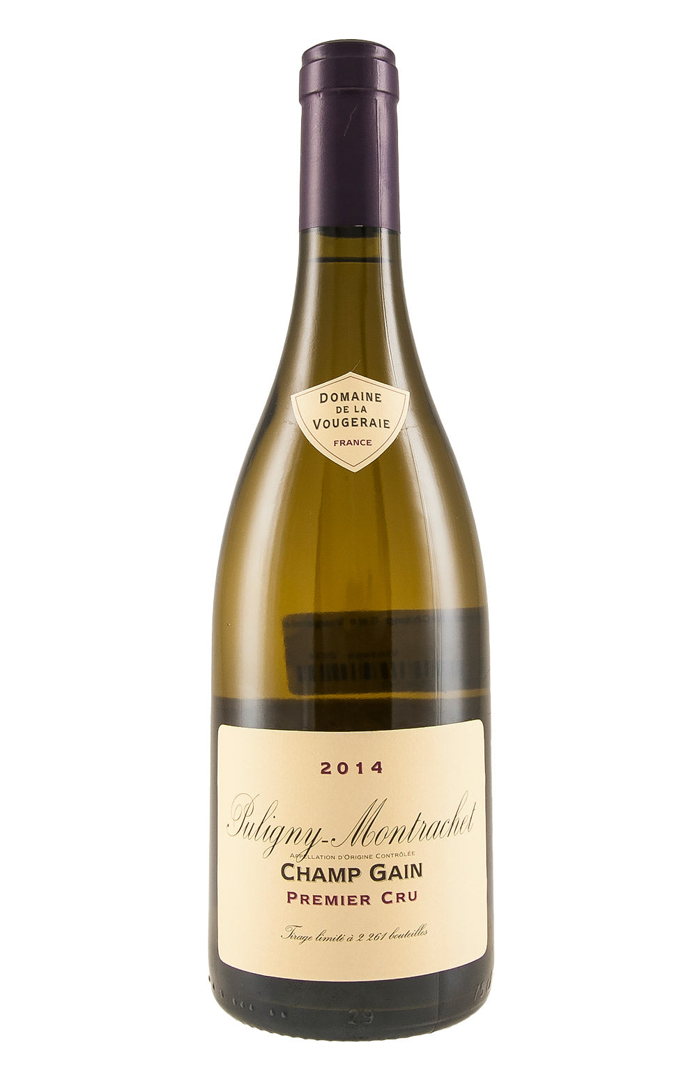 Puligny Montrachet Champ Gain Vougeraie 2014