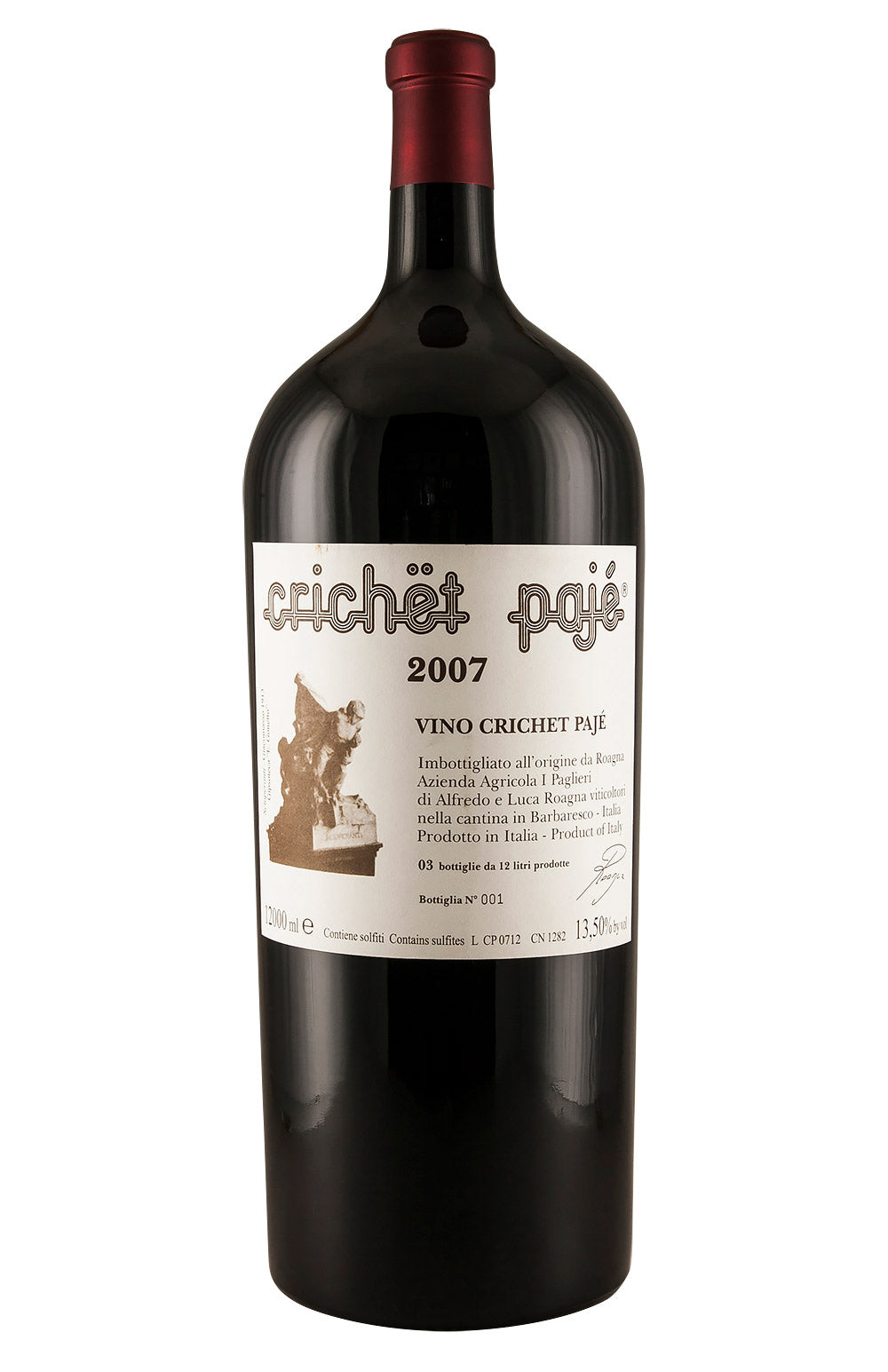 Barbaresco Crichet Paje Roagna 1200cl 2007