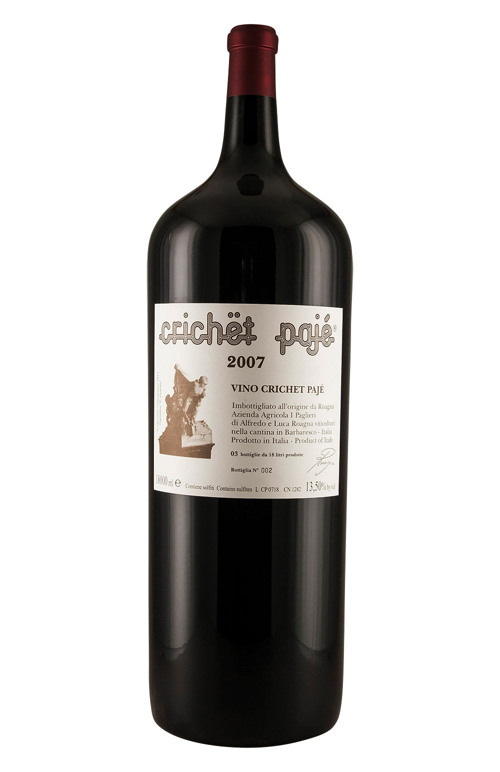 Barbaresco Crichet Paje Roagna 1800cl 2007