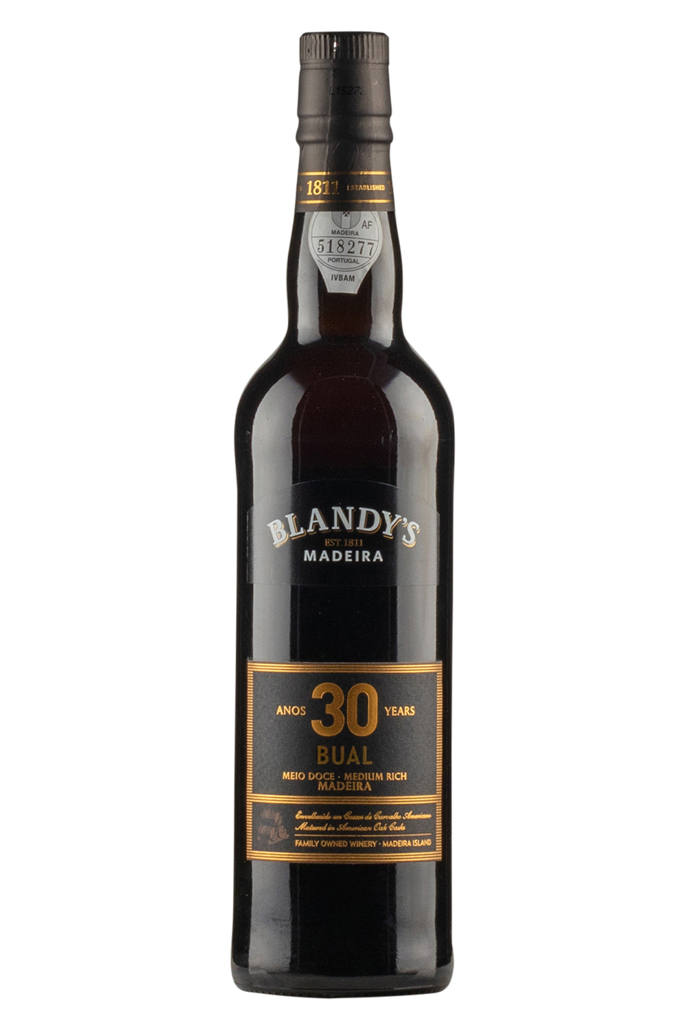 Blandy`s 30YO Bual 50cl