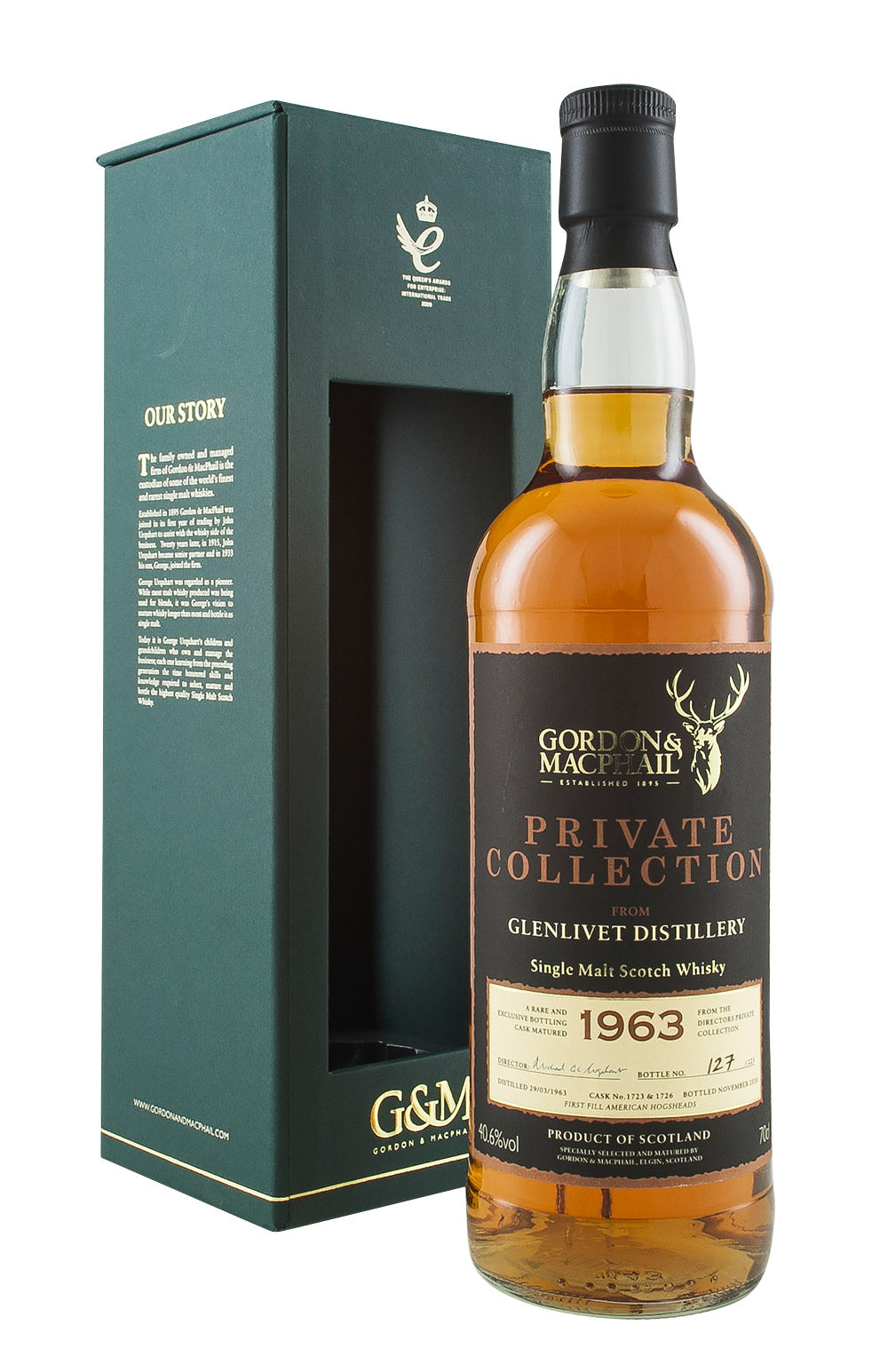 Glenlivet Private Collection G&M 1963