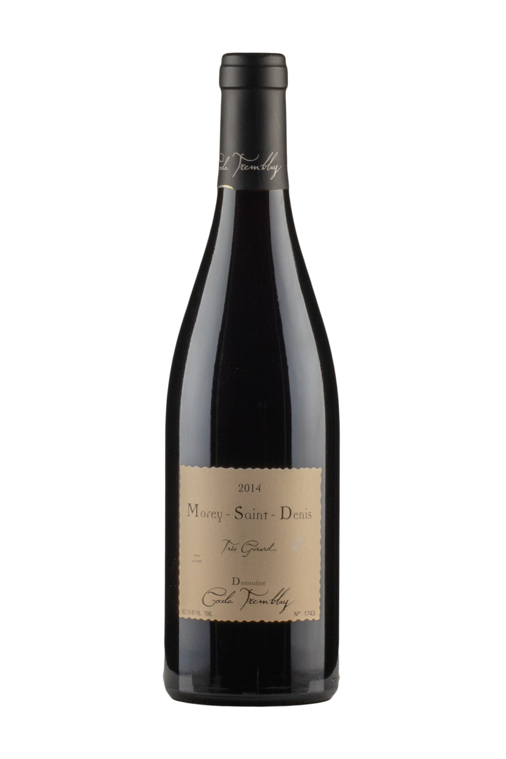 Morey St Denis Tres Girard Cecile Tremblay 2014