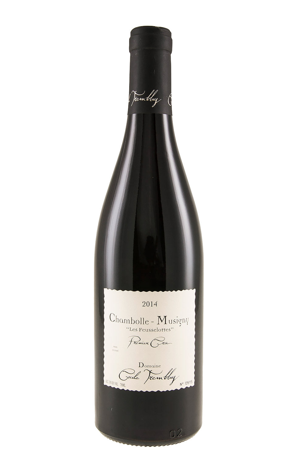 Chambolle Musigny Les Feusselottes Cecile Tremblay 2014