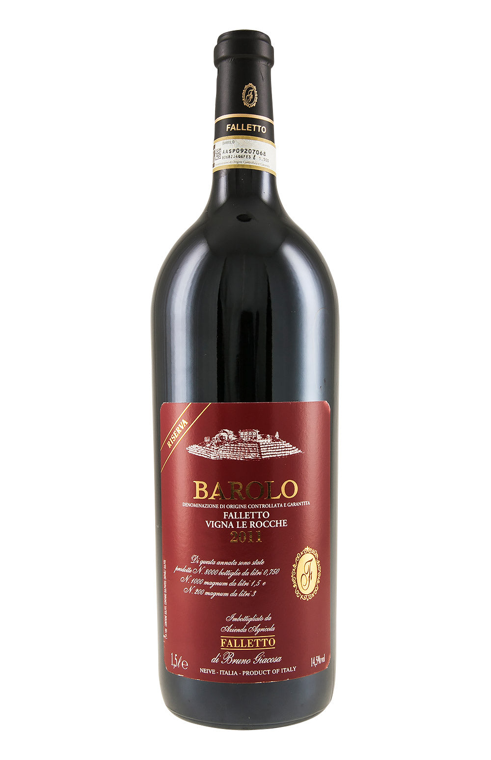 Barolo Falletto Vigna Le Rocche Riserva Giacosa Riserva Giacosa Magnum 2011