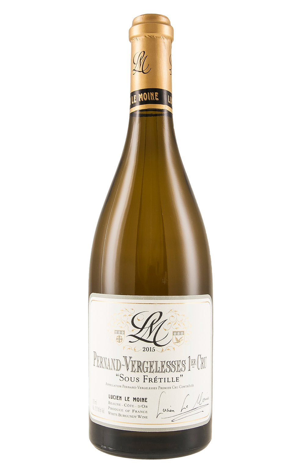 Pernand Vergelesses Sous Fretille Lucien Le Moine 2015