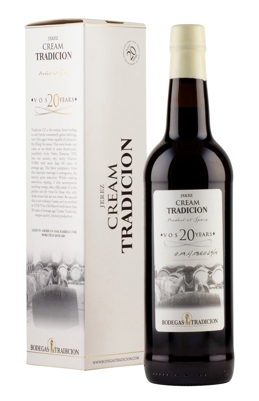 Tradicion 20 Year Old Cream