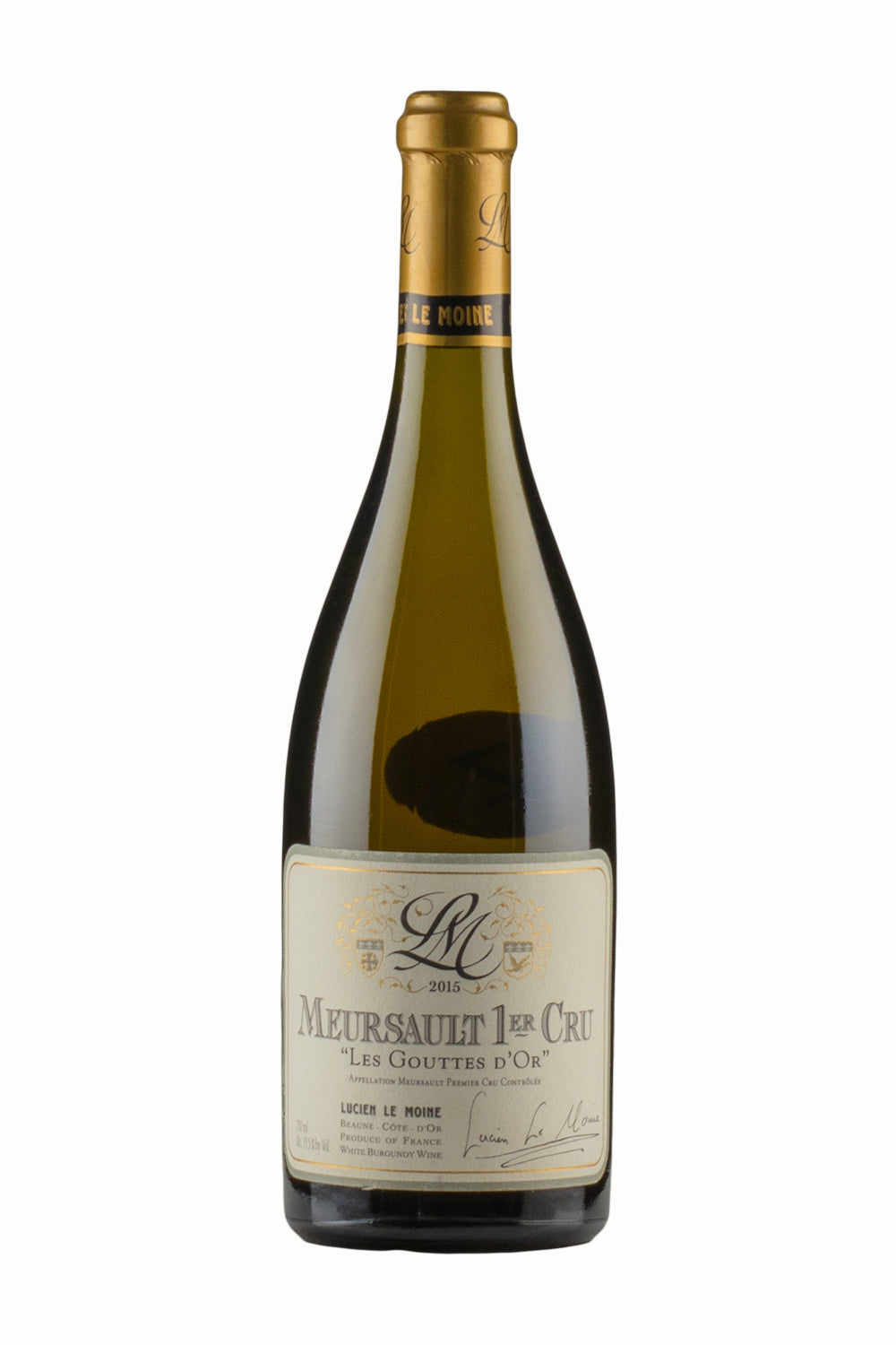 Meursault Les Gouttes d`Or Lucien Le Moine 2015