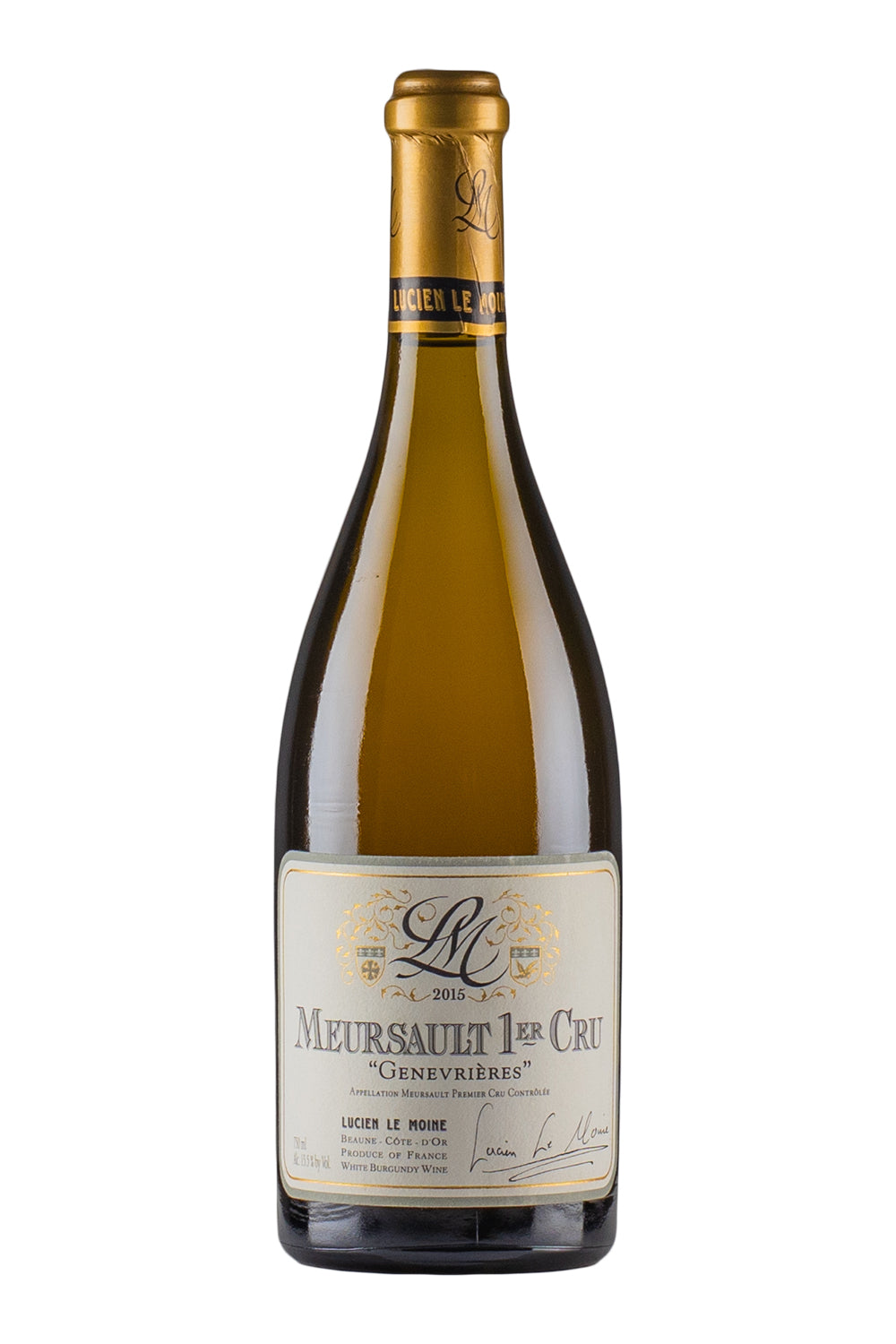 Meursault Genevrieres Lucien Le Moine 2015