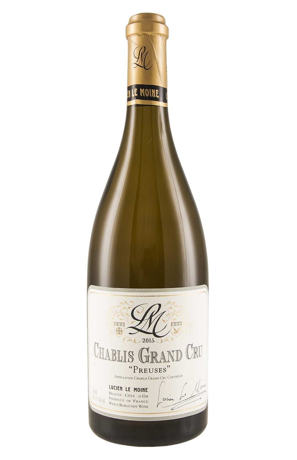 Chablis Preuses Lucien Le Moine 2015
