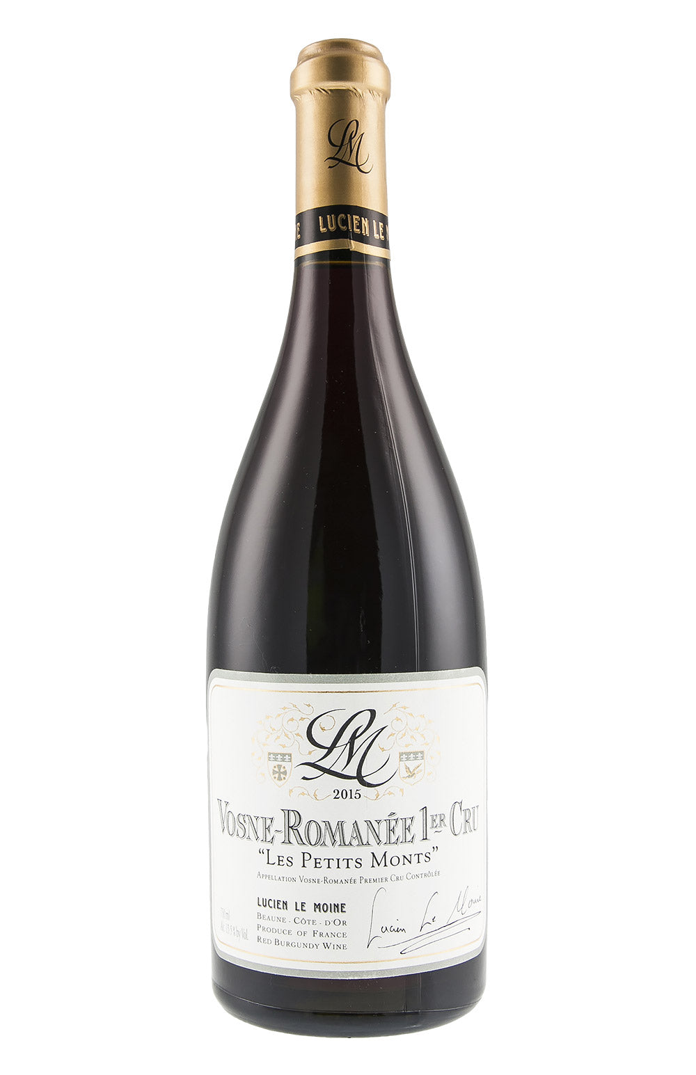 Vosne Romanee Les Petits Monts Lucien Le Moine 2015