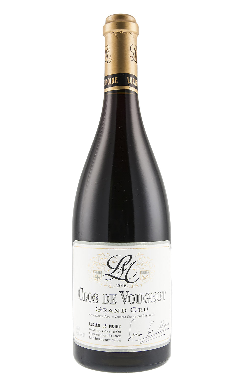Clos de Vougeot Lucien Le Moine 2015