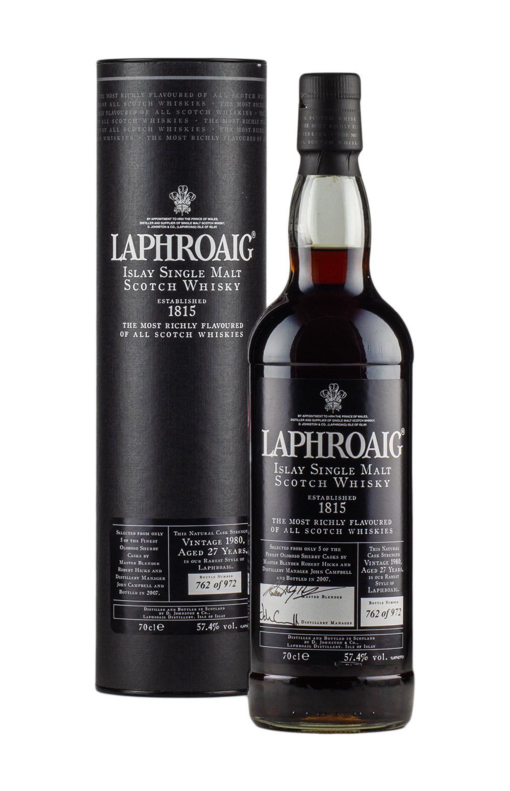 Laphroaig 27 Year Old 1980