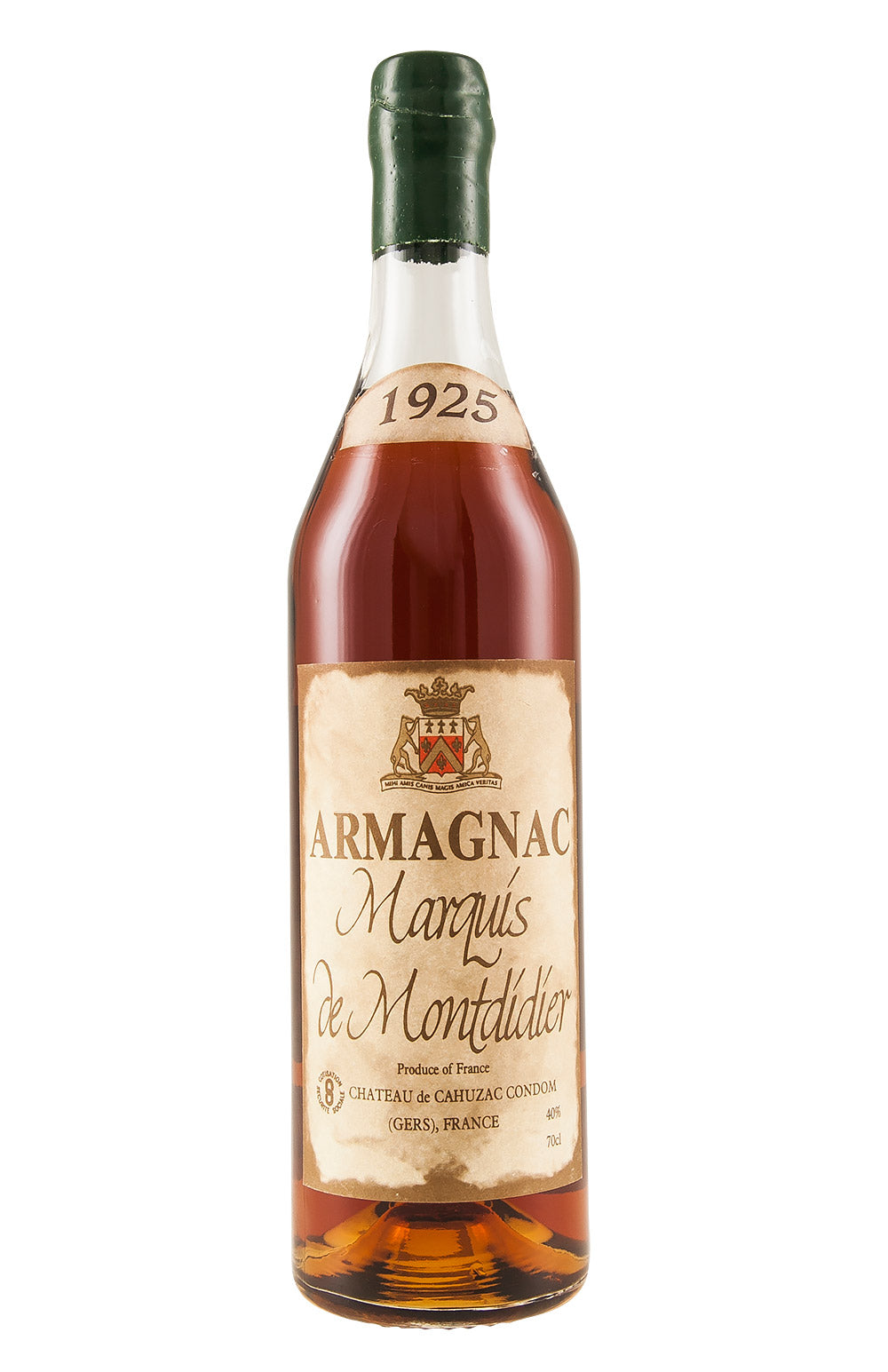 Marquis de Montdidier Armagnac 1925