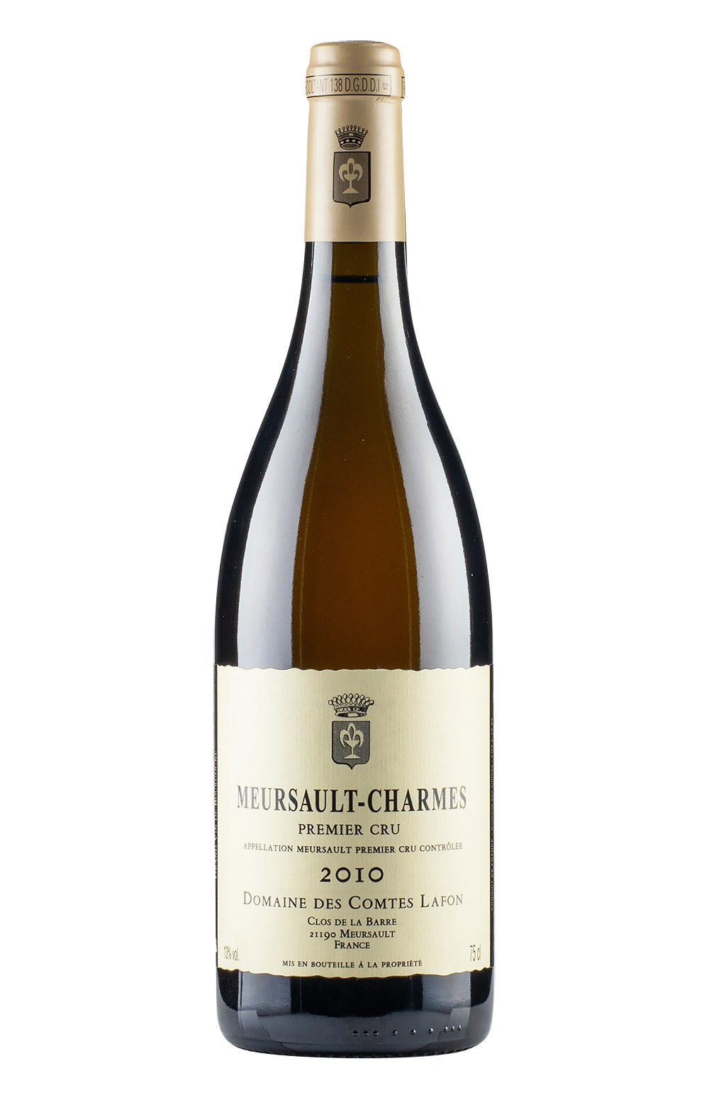 Meursault Charmes Comtes Lafon 2010