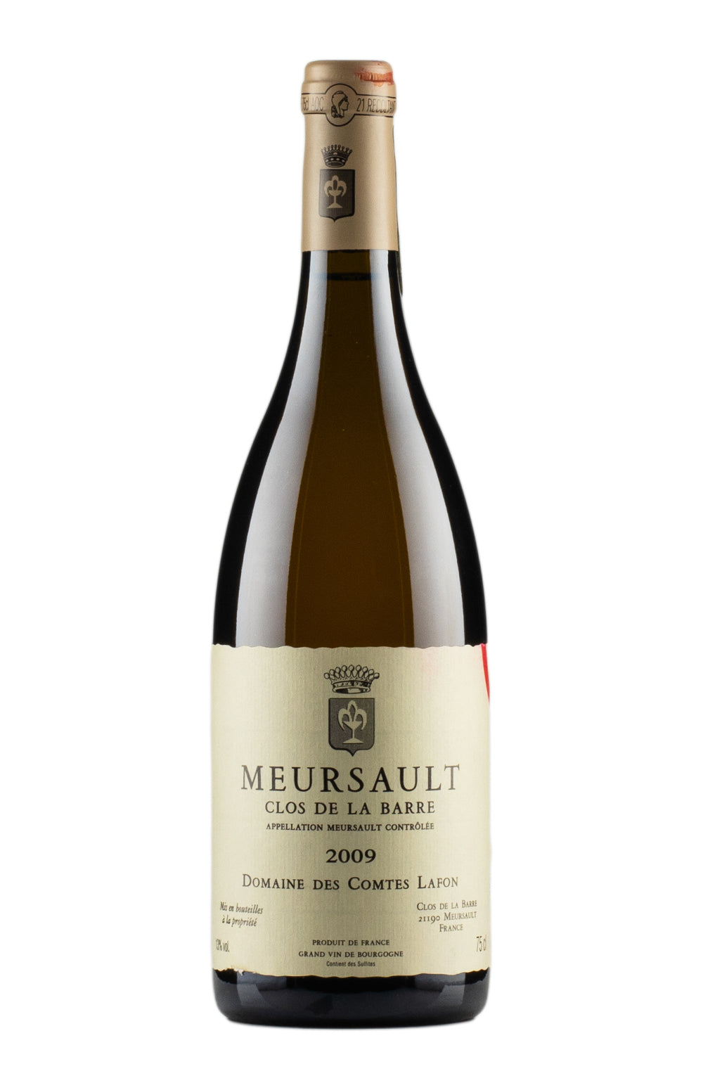 Meursault Clos de la Barre Comtes Lafon 2009