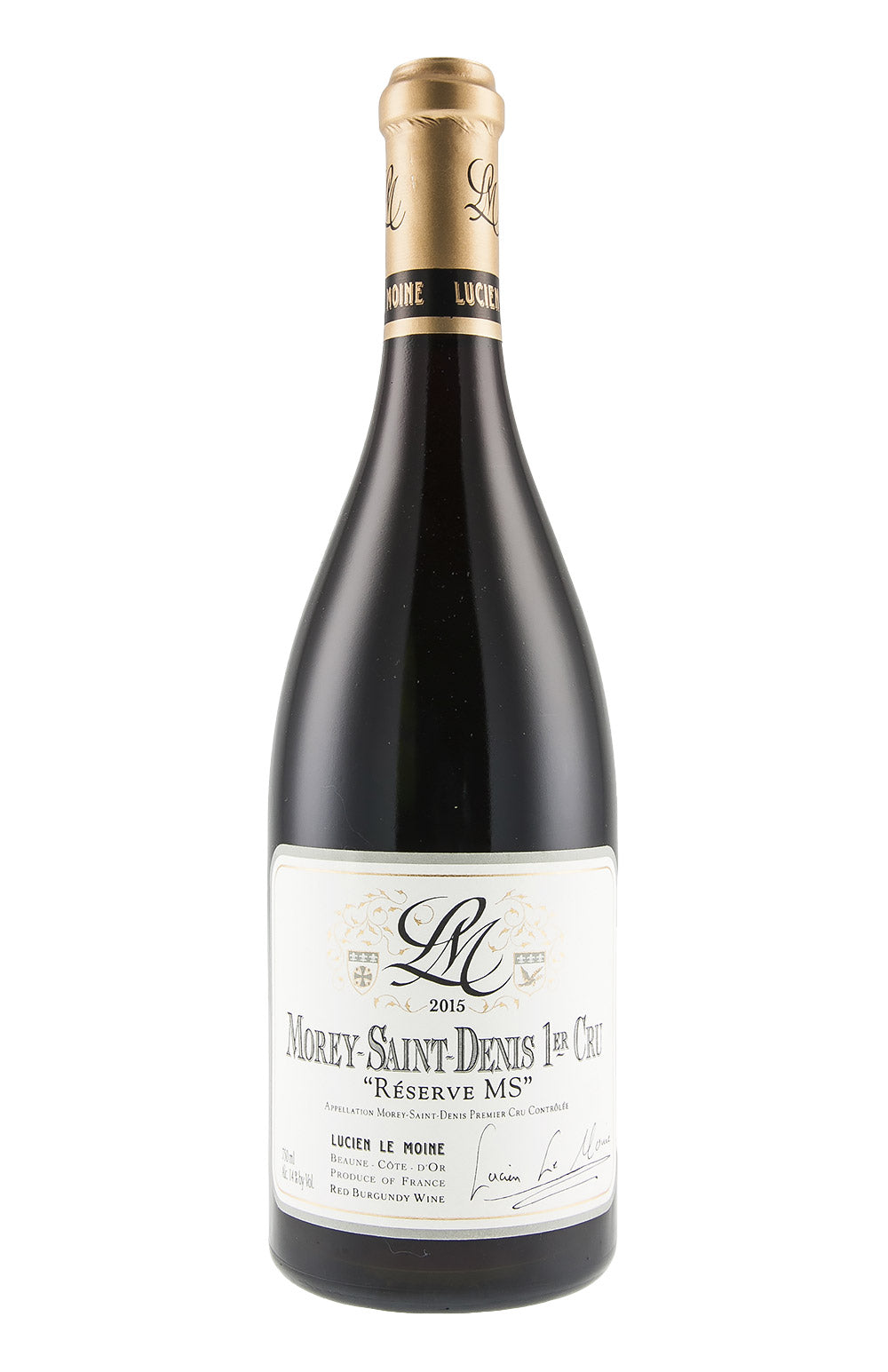 Morey St Denis 1er Cru Reserve MS Lucien Le Moine 2015