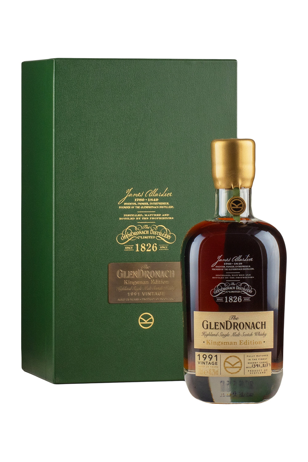 Glendronach 25 Year Old Kingsman Edition 1991