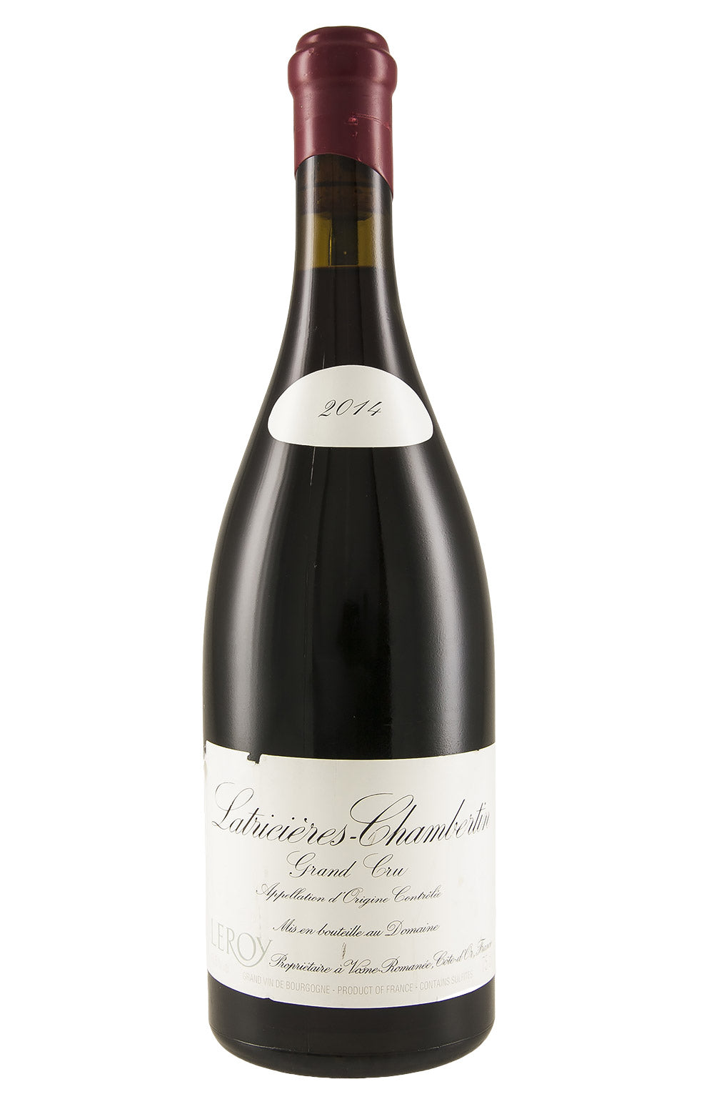 Latricieres Chambertin Domaine Leroy 2014
