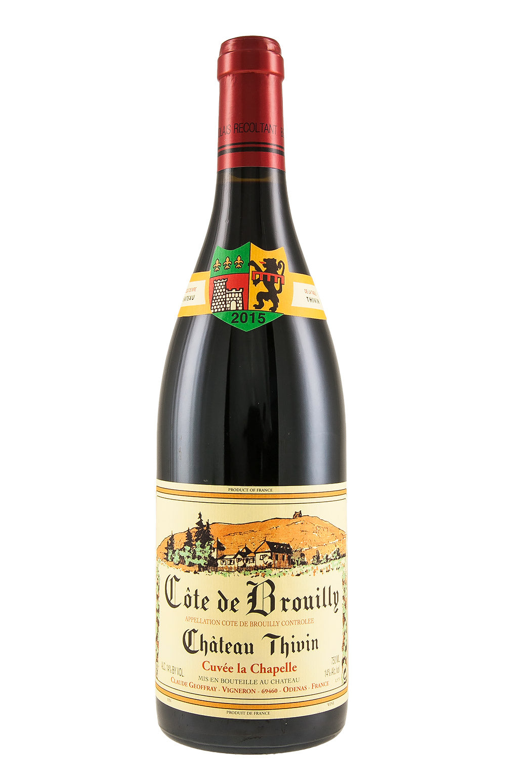 Cote de Brouilly La Chapelle Thivin 2015