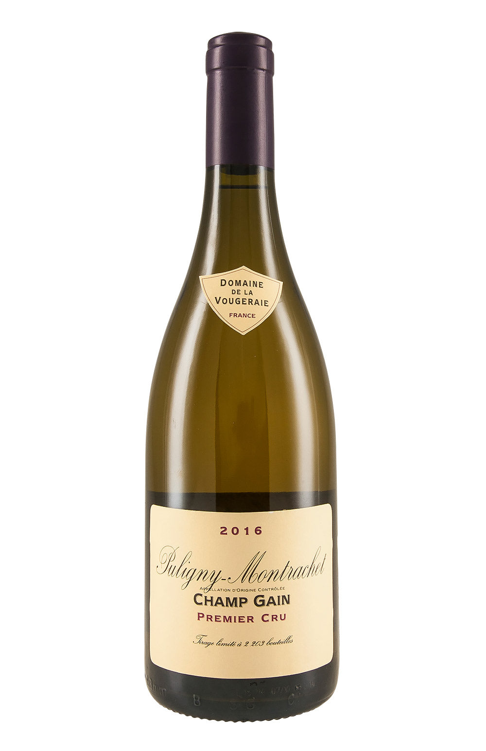 Puligny Montrachet Champ Gain Vougeraie 2016