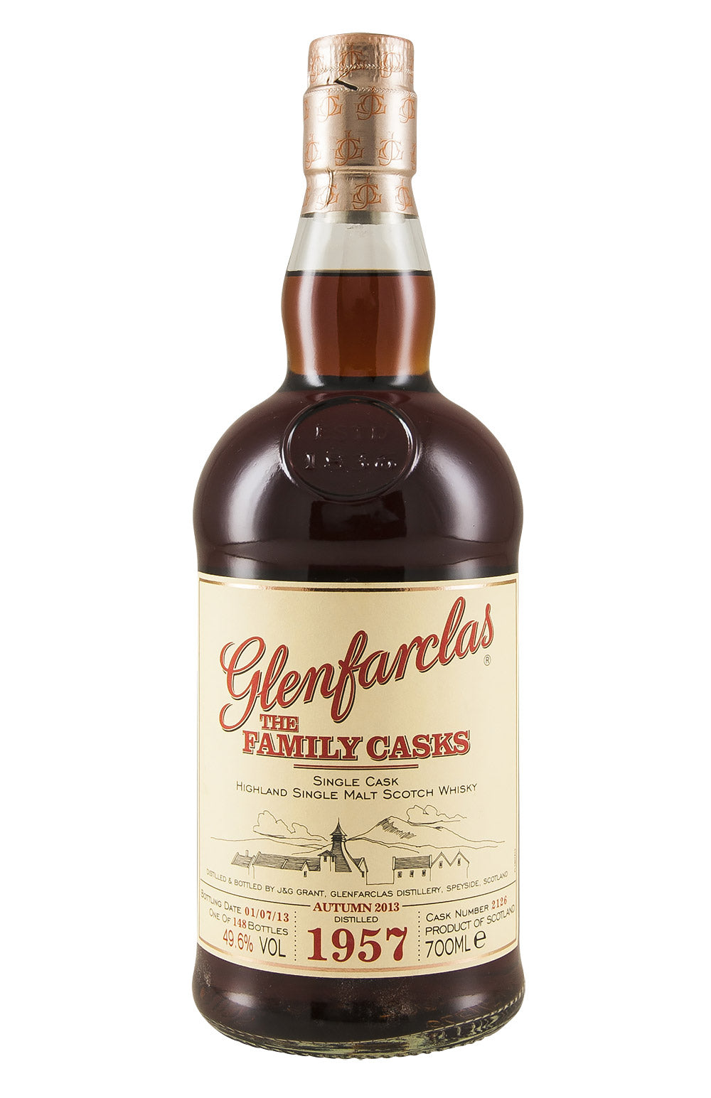 Glenfarclas Family Cask 2126 1957