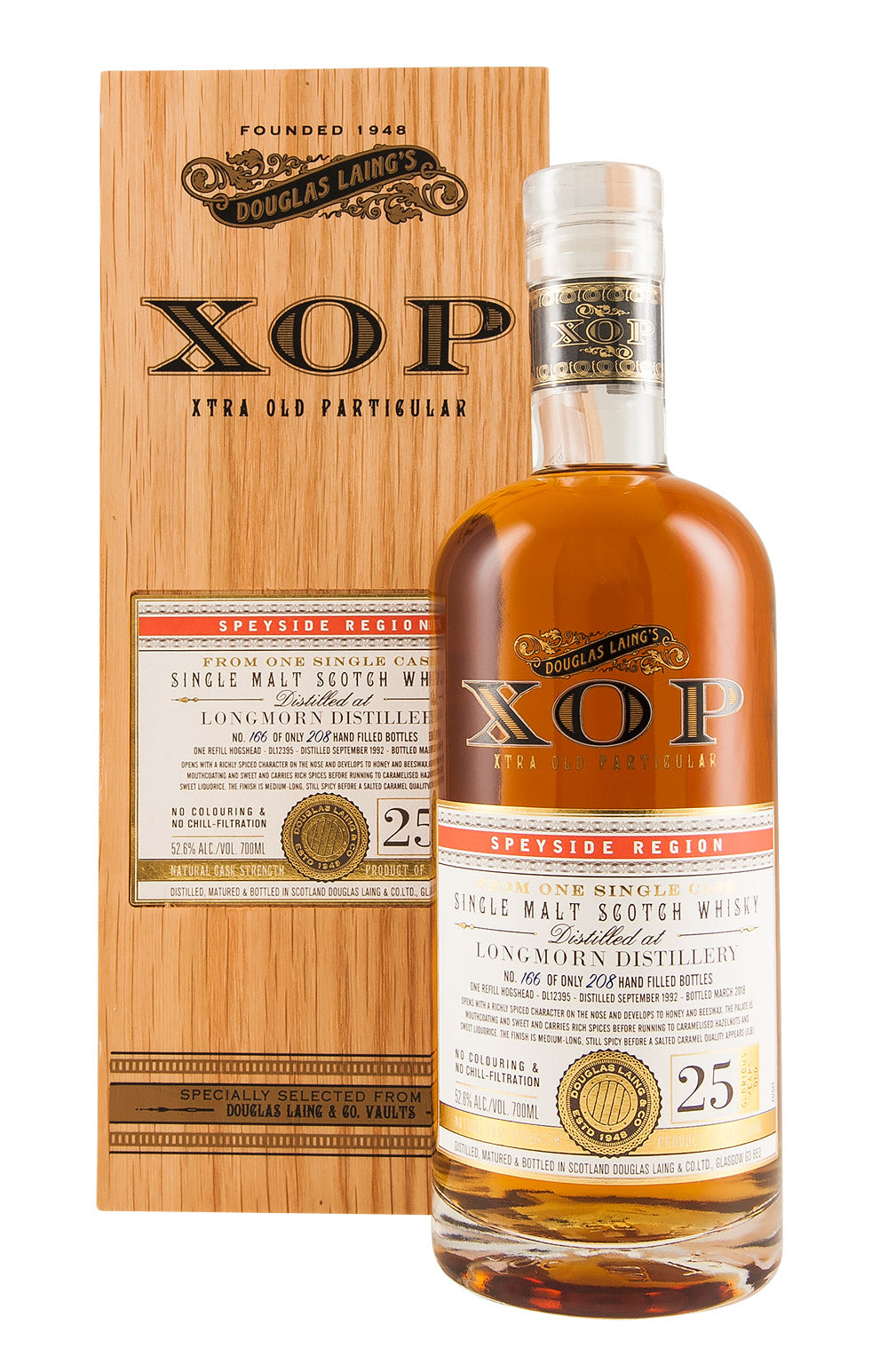 Longmorn 25 Year Old Xtra Old Particular 1992
