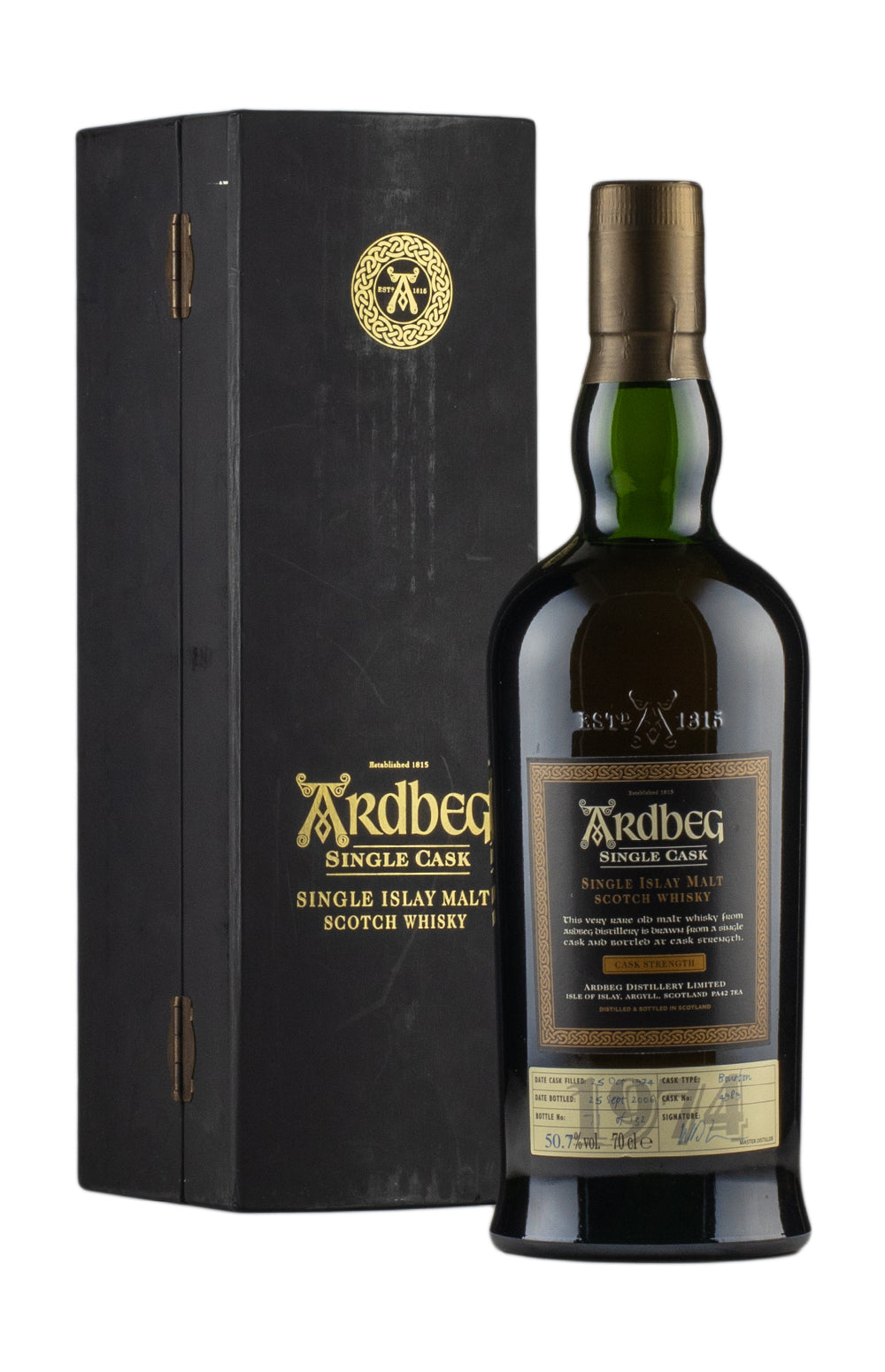 Ardbeg Single Bourbon Cask 4989 1974