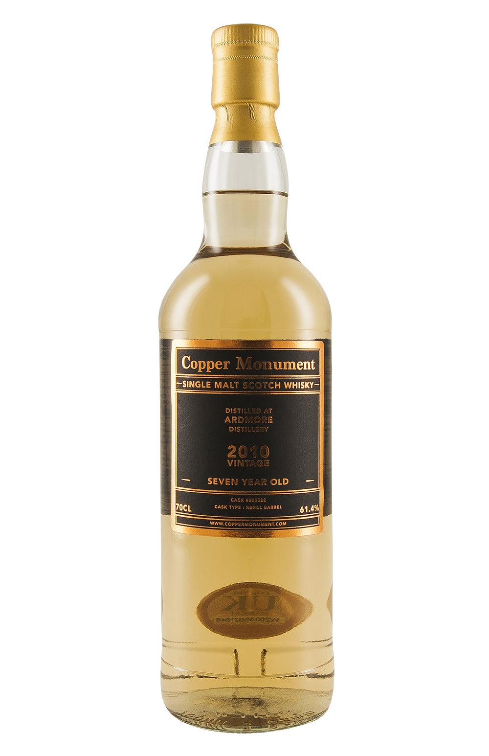 Ardmore 7 Year Old Copper Monument Cask 803522 2010