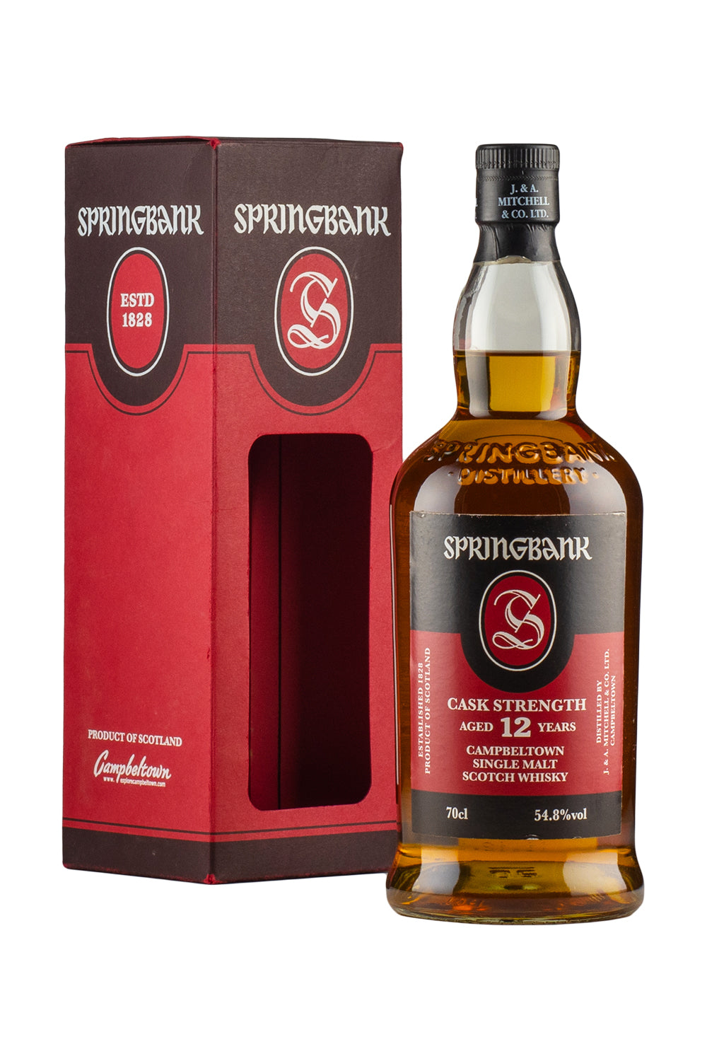 Springbank 12 Year Old Cask Strength 54.8% (2018 Release)