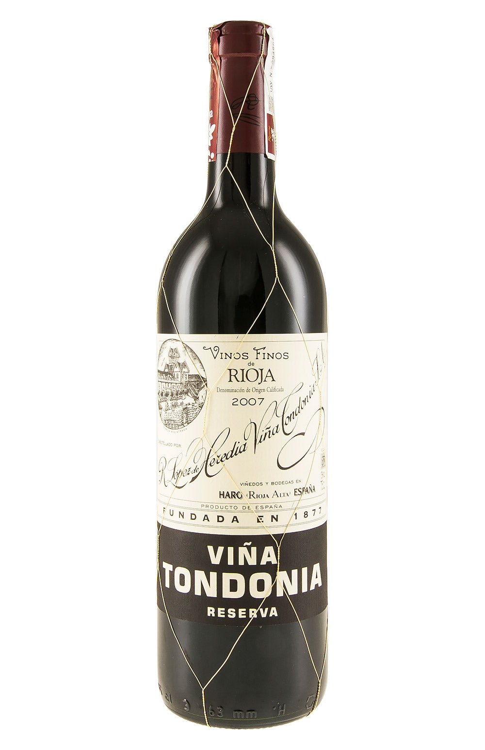 Vina Tondonia Rioja Reserva Tinto Lopez de Heredia 2007