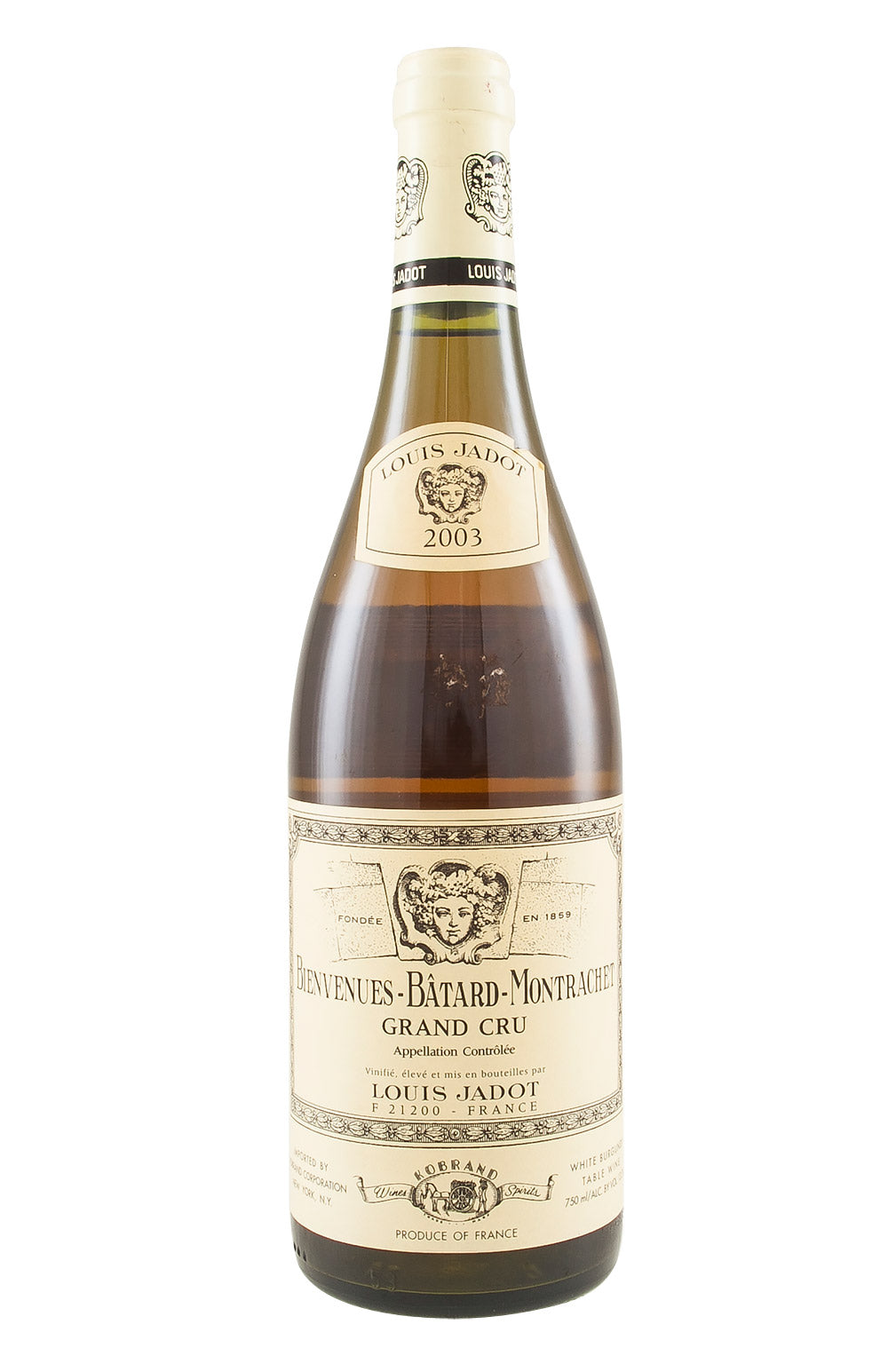 Bienvenues Batard Montrachet Jadot 2003