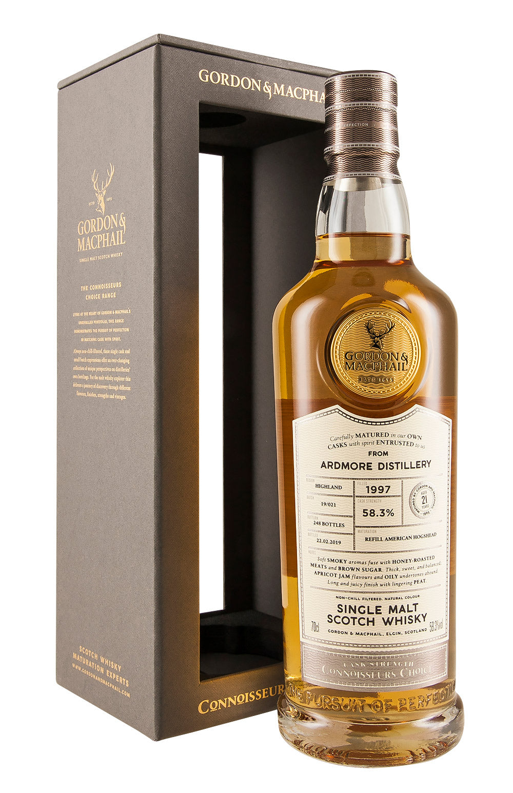 Ardmore 21 Year Old Connoisseurs Choice G&M 1997