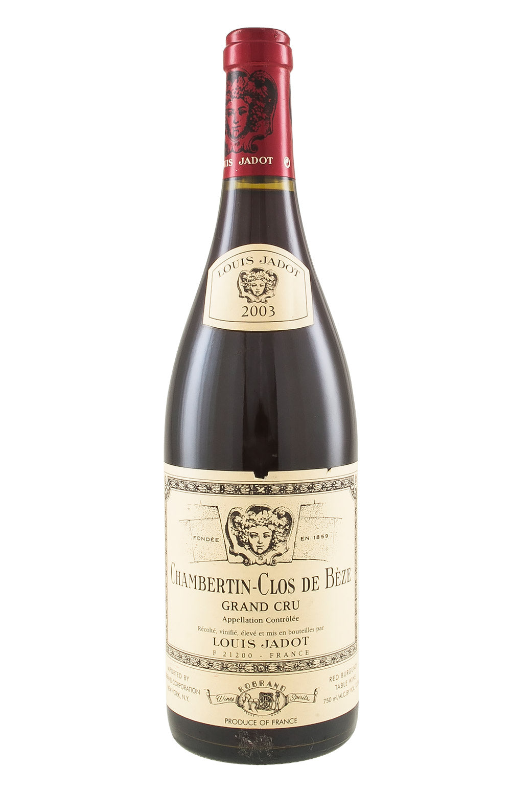 Chambertin Clos de Beze Jadot 2003