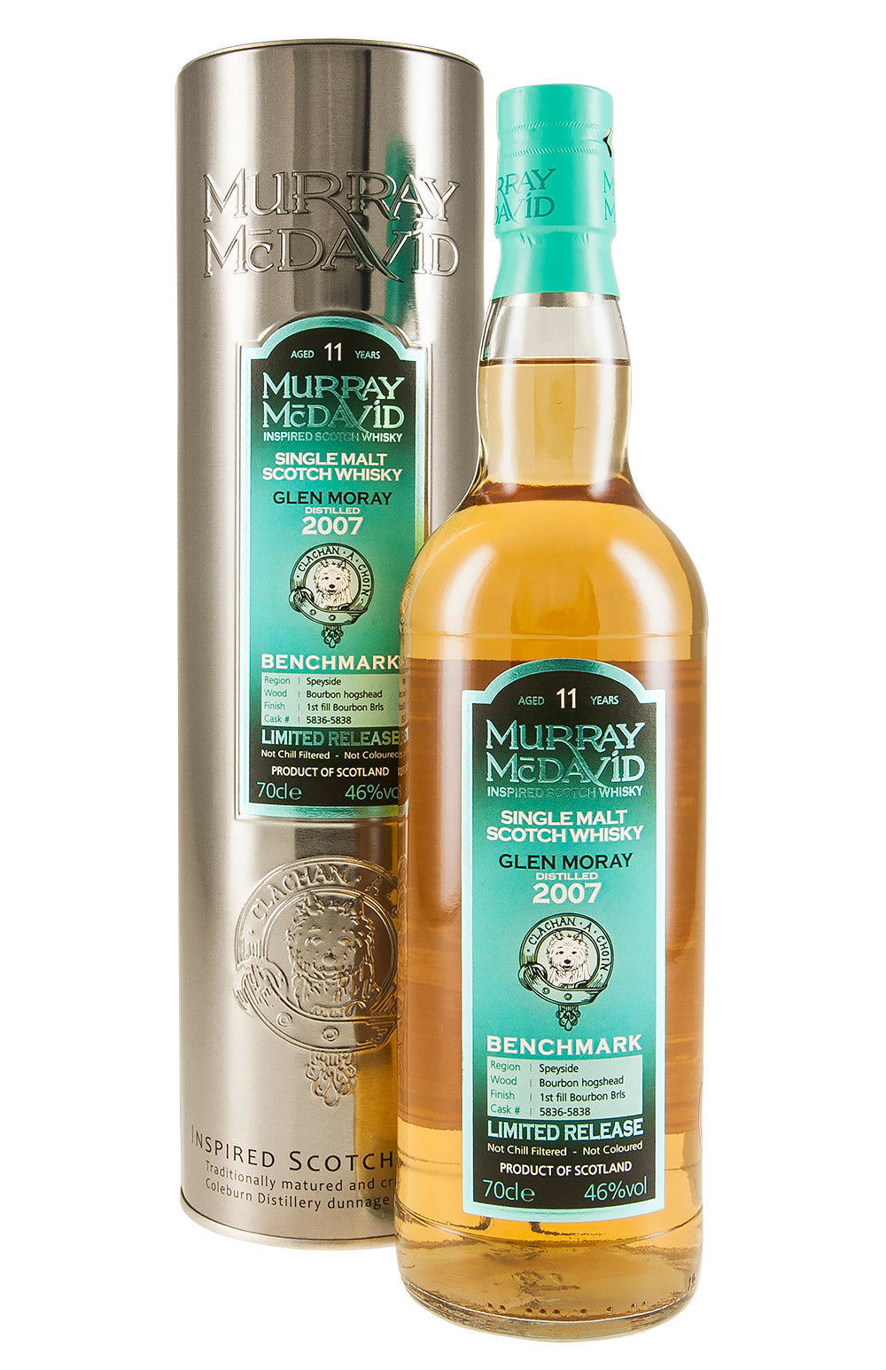 Glen Moray 11 Year Old Murray McDavid Benchmark 2007