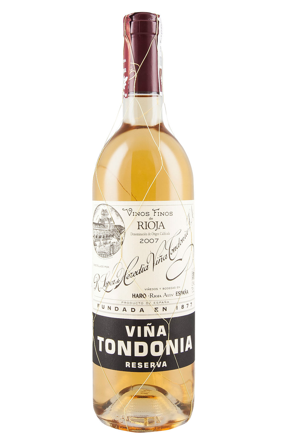 Vina Tondonia Rioja Reserva Blanco Lopez de Heredia 2007