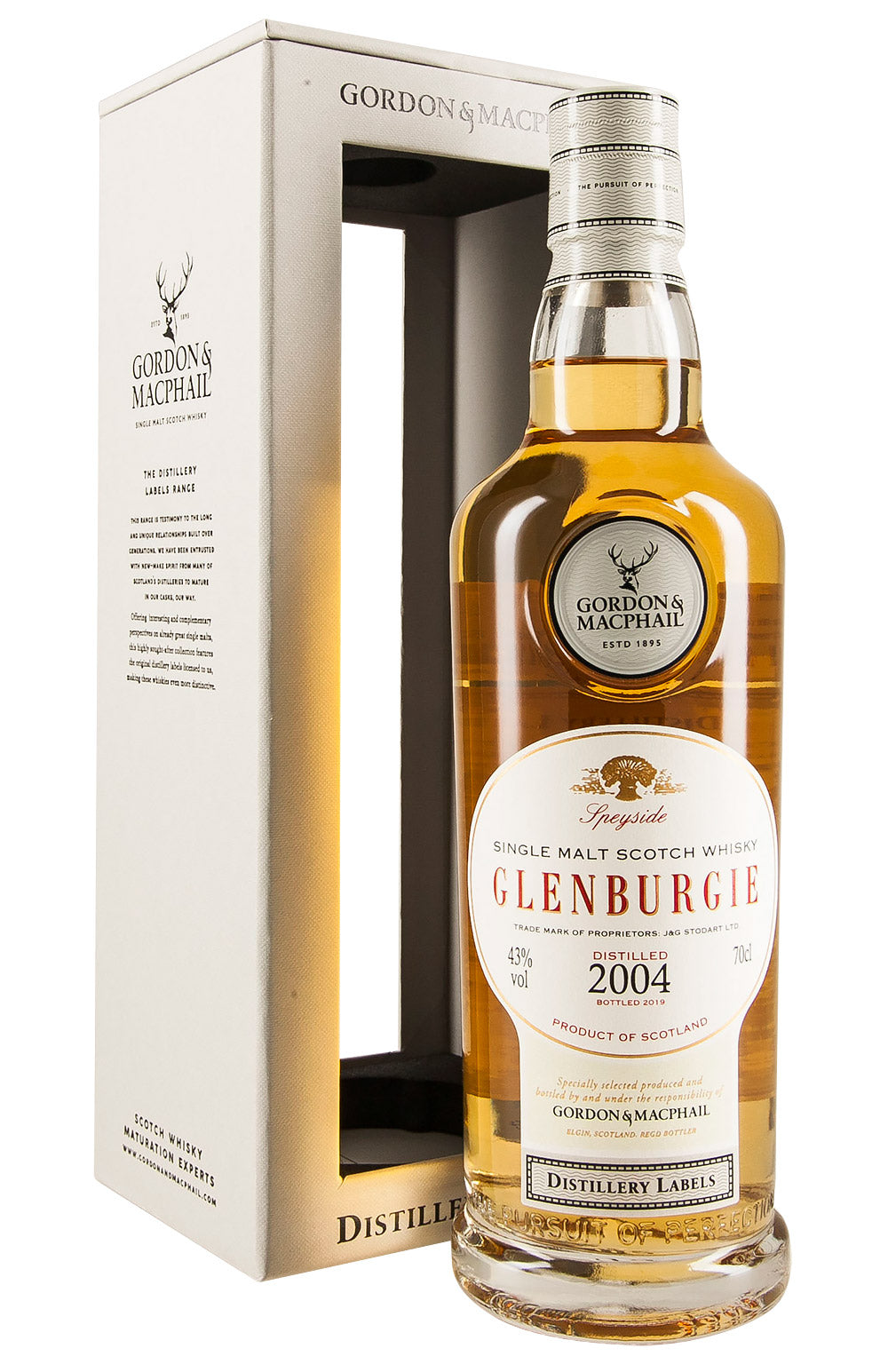 Glenburgie Distillery Labels Gordon & MacPhail 2004