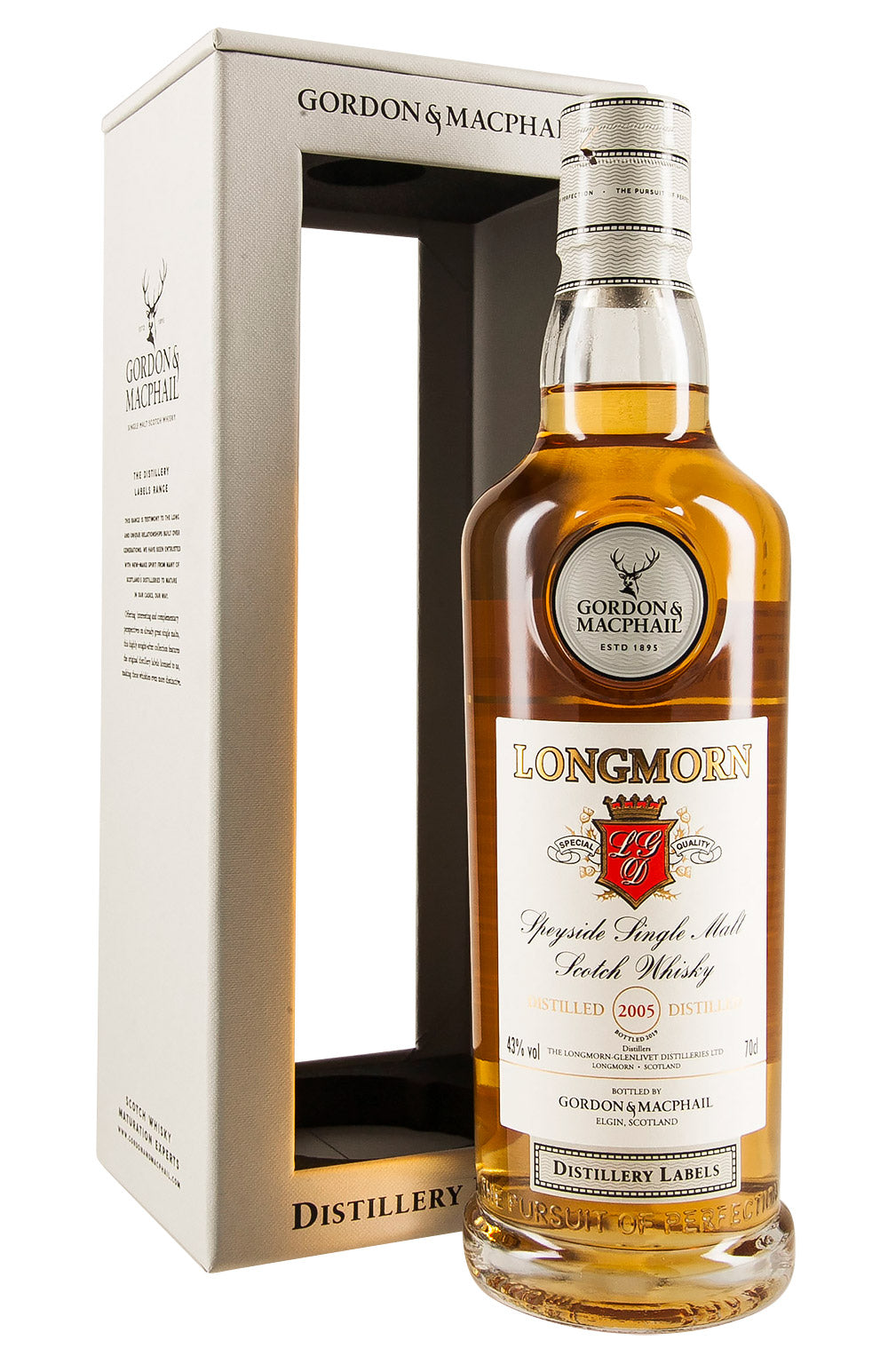 Longmorn Distillery Labels Gordon & MacPhail 2005