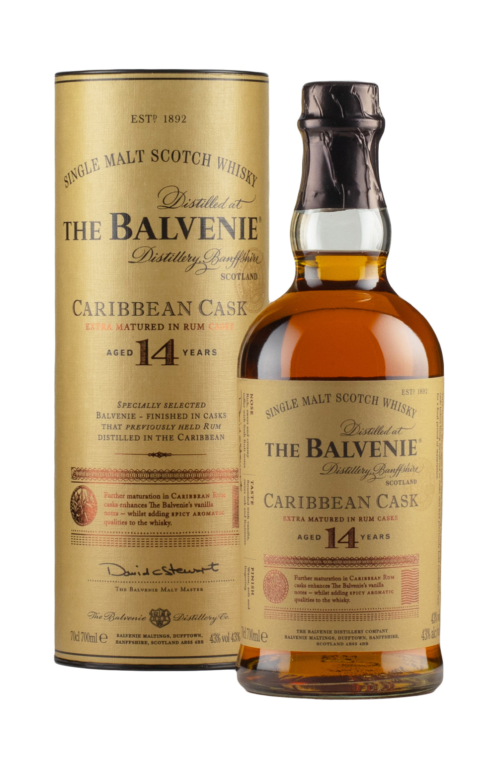 Balvenie 14 Year Old Caribbean Cask