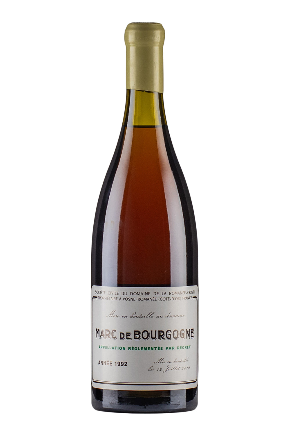 Marc de Bourgogne DRC 1992