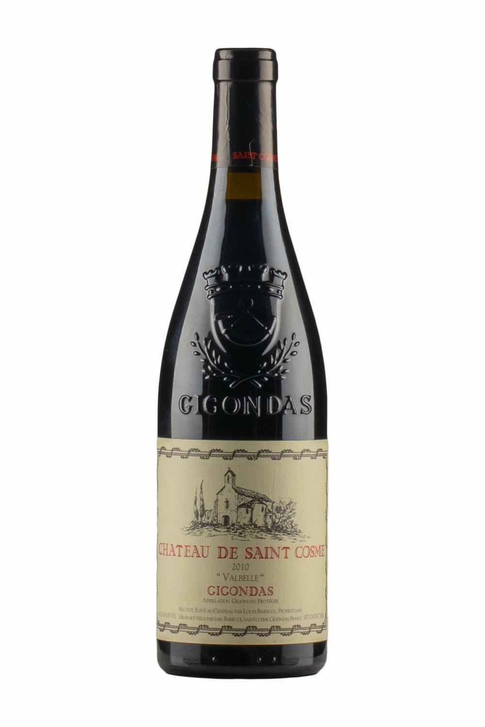 Gigondas Valbelle Chateau de St Cosme 2010