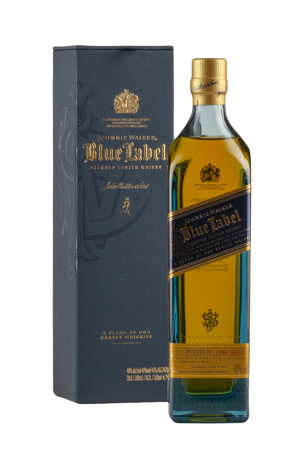Johnnie Walker Blue Label 20cl – Hedonism Wines