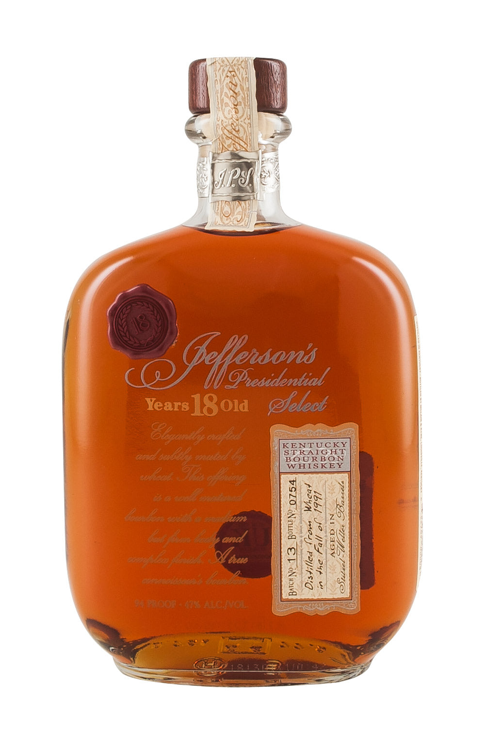 Jefferson`s 18 Year Old Presidential Select Batch 13