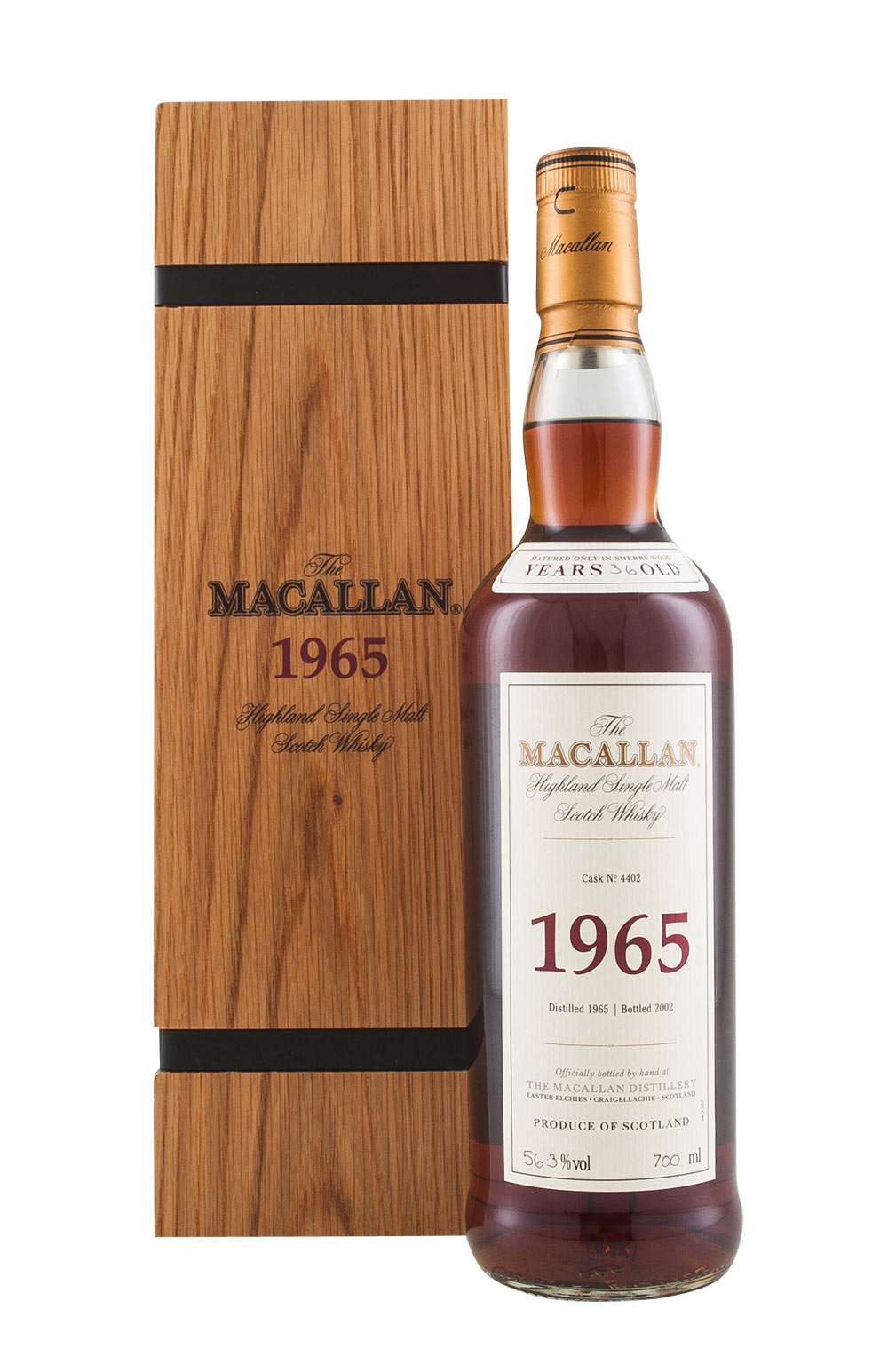 Macallan Fine and Rare Cask 4402 1965